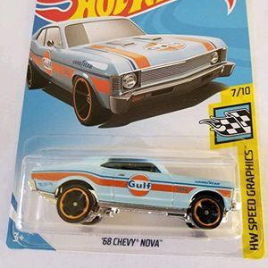 Hot Wheels '68 Chevy Nova HW Speed Graphics 7/10 (67/250)